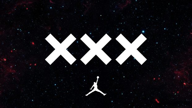 Air Jordan Logo Background.