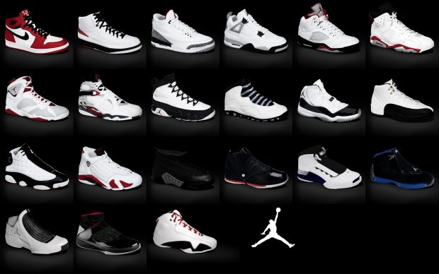 Air Jordan Shoes Wallpaper.