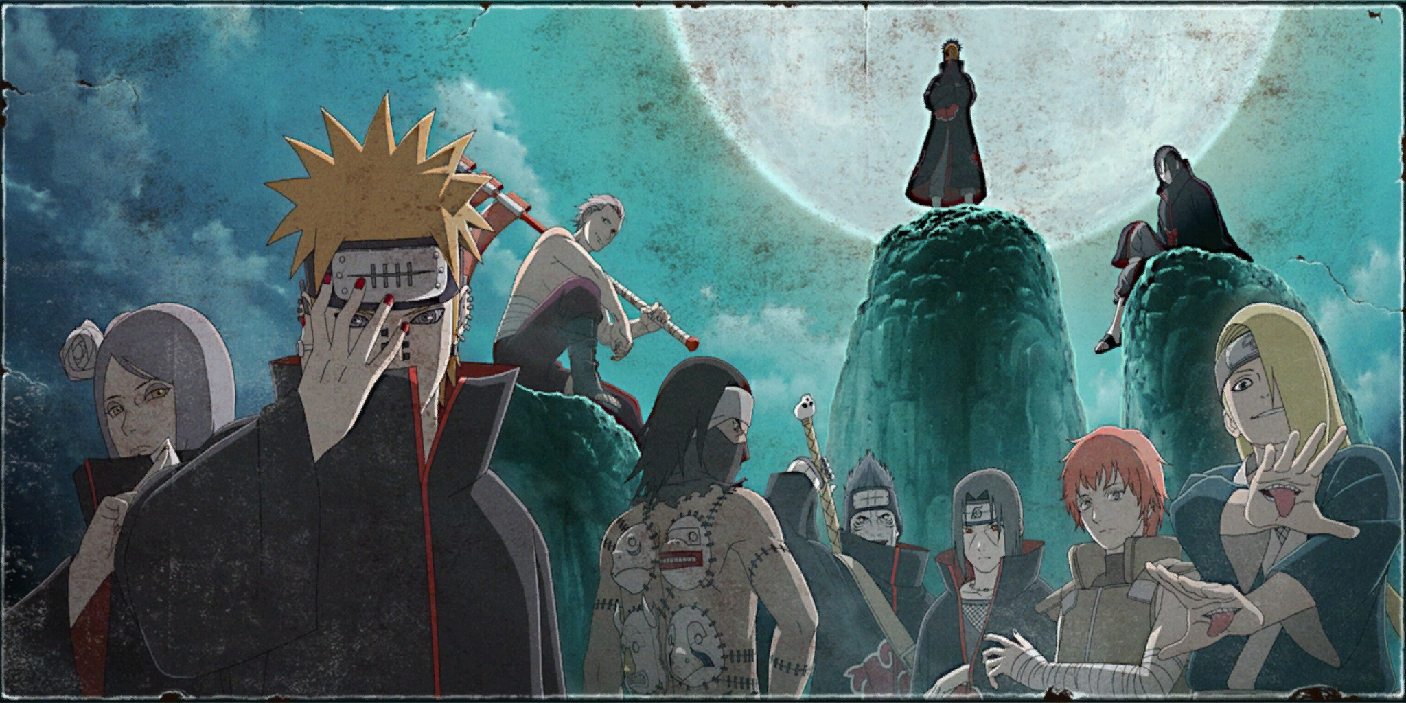 Akatsuki Collage Wallpaper