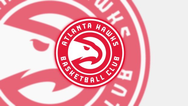 Atlanta Hawks New Primary Logo Wallpaper 1920x1080.