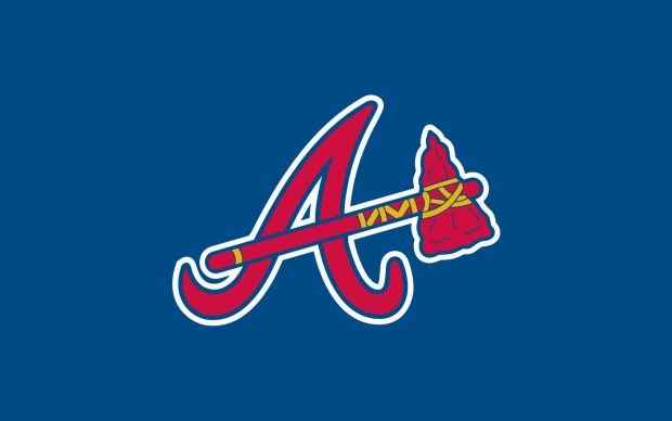 Atlanta braves logo hd wallpapers.