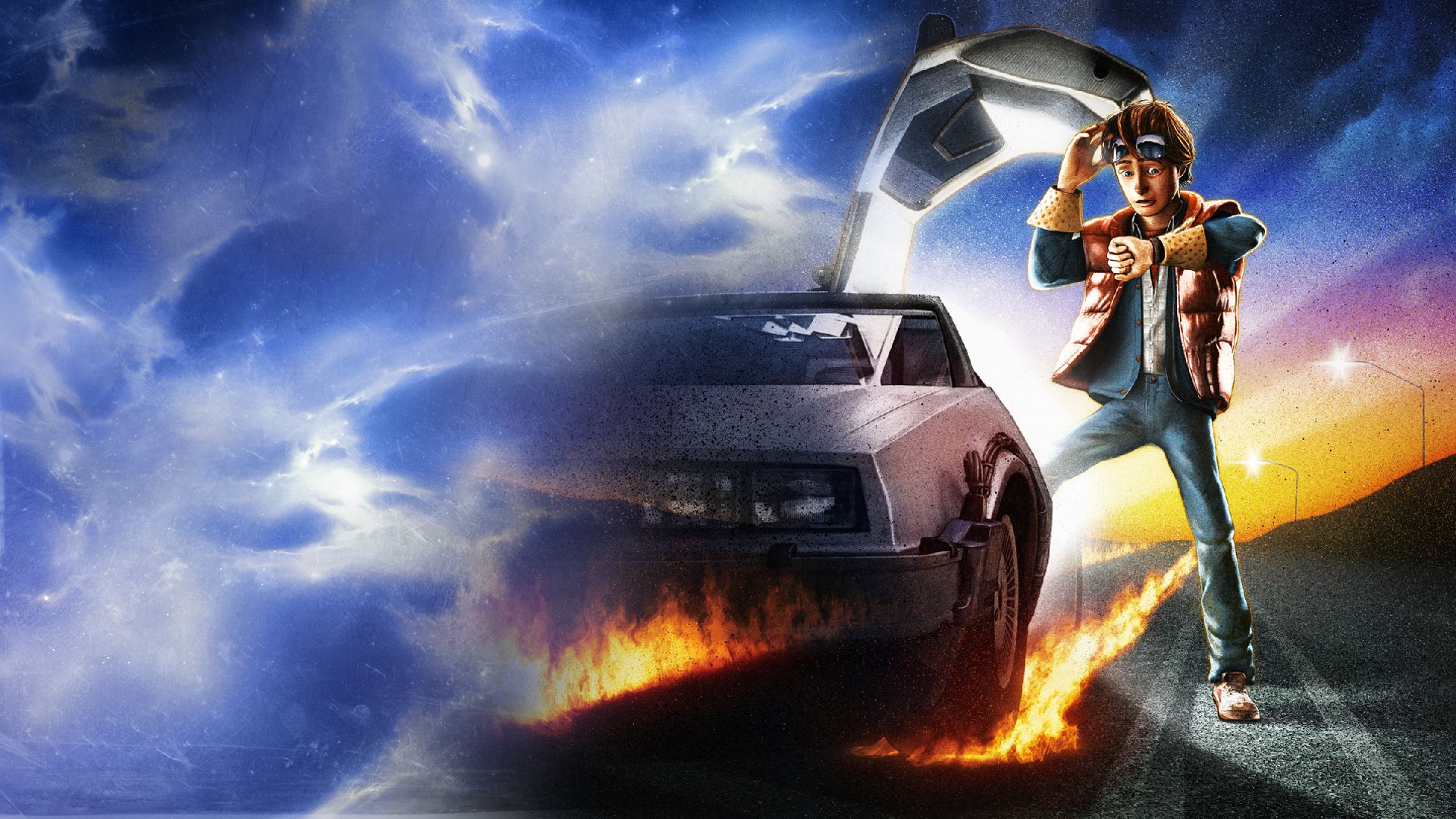 Movie Back To The Future HD Wallpaper by Matt Ferguson