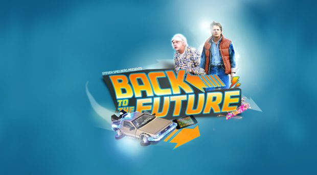Back to the Future HD Backgrounds.