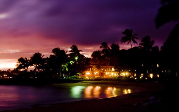 Beach At Night Images.