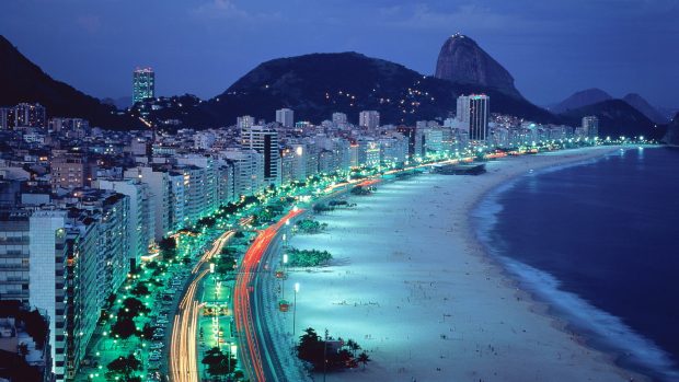 Beach At Night Photos.