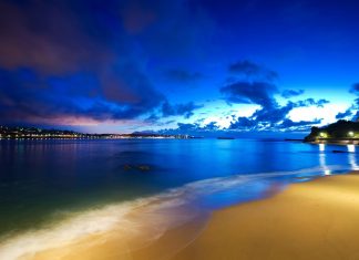 Beach At Night Wallpapers.