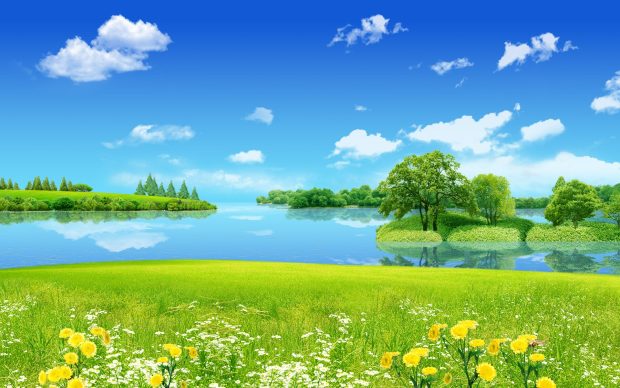 Beautiful wallpapers amazing dreamland nature design creative summer.