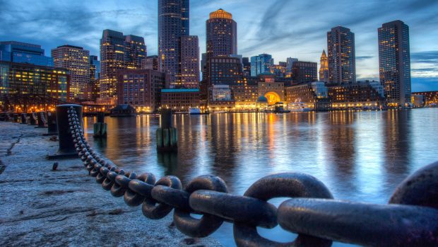 Boston Skyline Backgrounds.