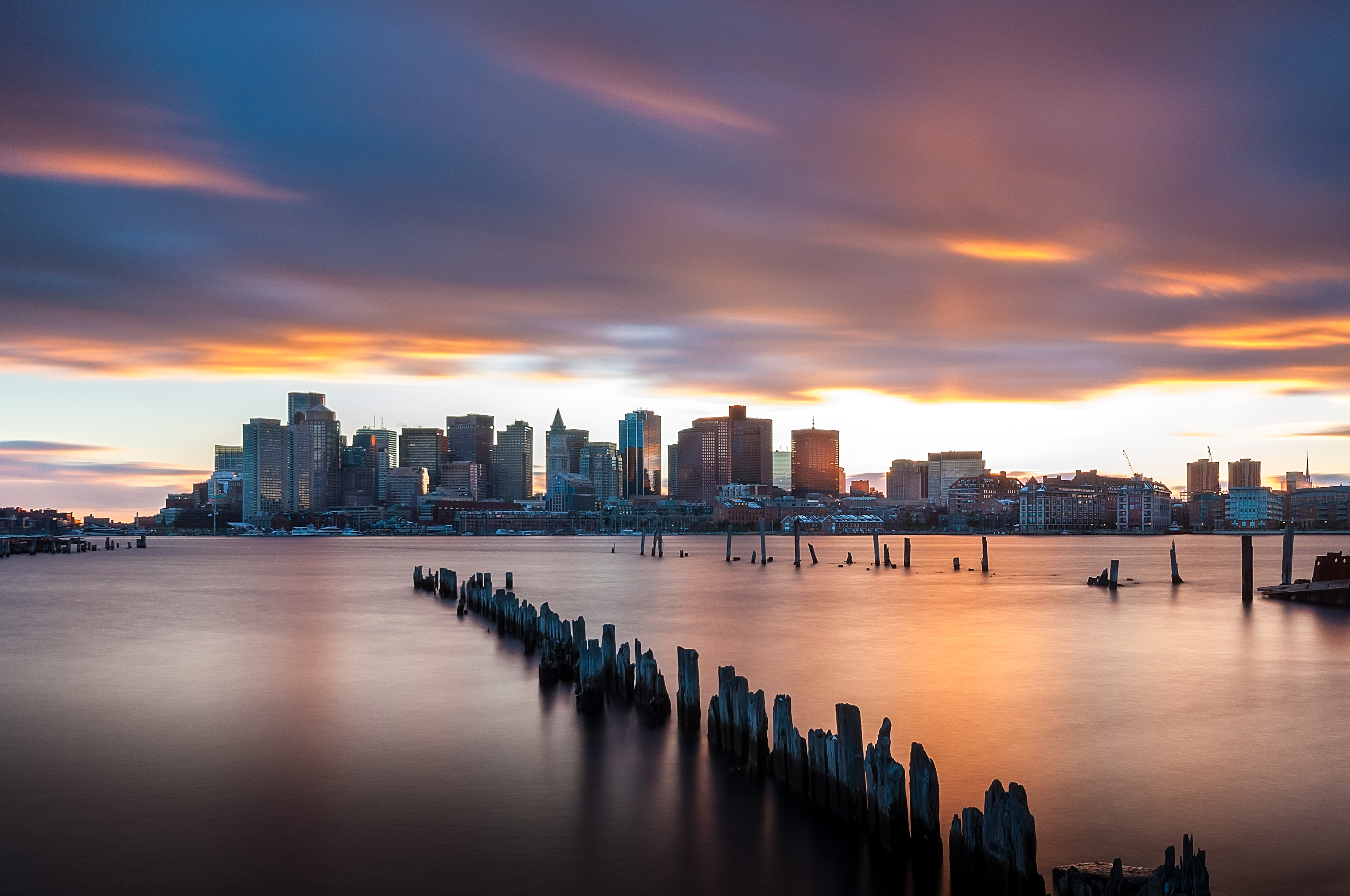 HD Boston Skyline Wallpapers PixelsTalk