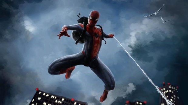 Captain america civil war spiderman wallpaper hd 1080p.