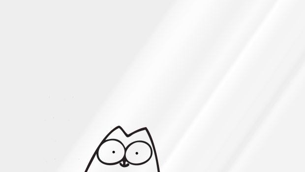Cartoon Cat HD Background.