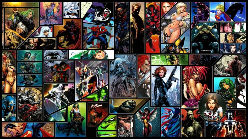 HD Comic Book Desktop Backgrounds - PixelsTalk