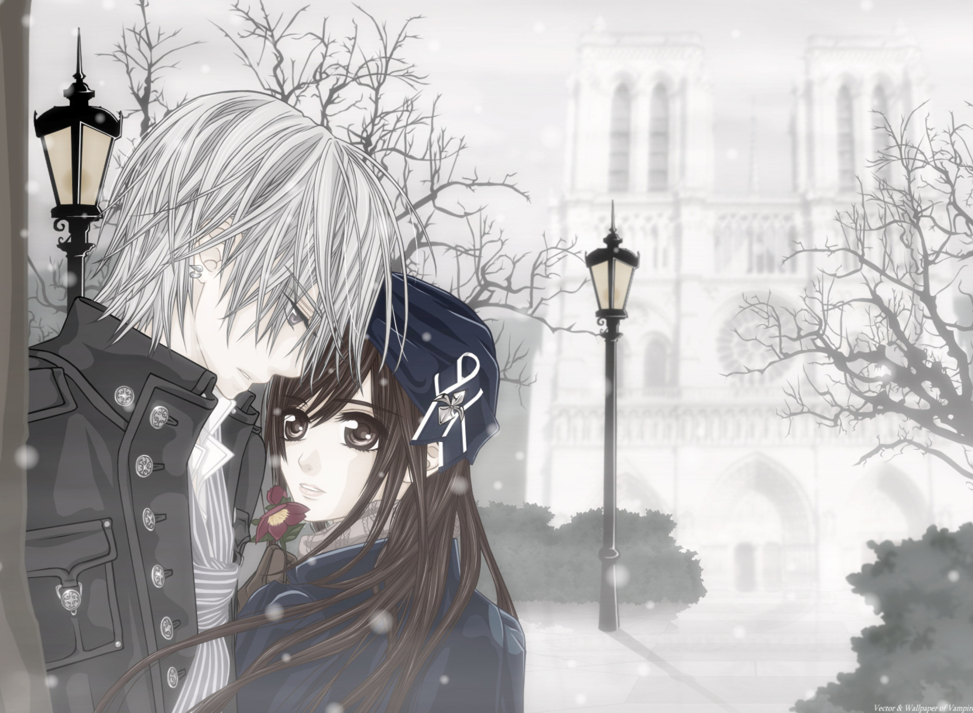 Romantic Anime Couple Wallpapers  Top Free Romantic Anime Couple  Backgrounds  WallpaperAccess