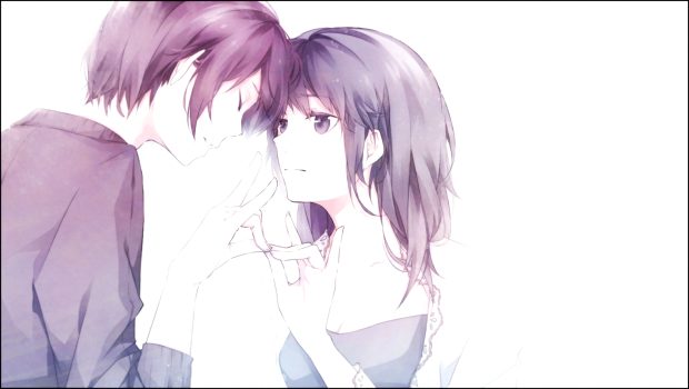 anime couple wallpaper