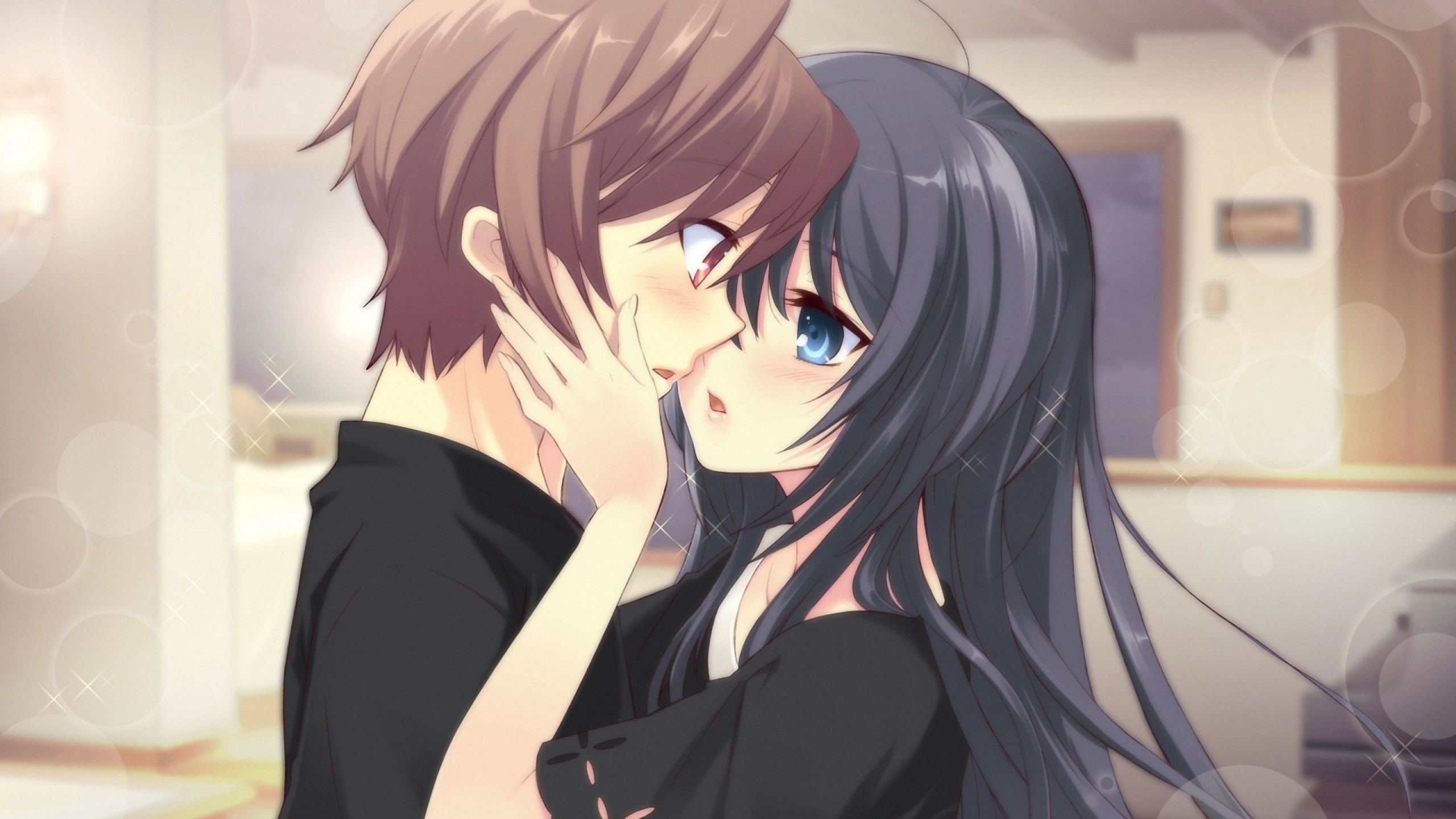 Cute Anime Couple Desktop Wallpapers Pixelstalk Net