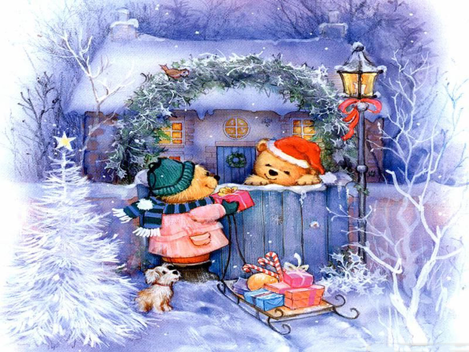 Free Download Cute Christmas Wallpapers | PixelsTalk.Net