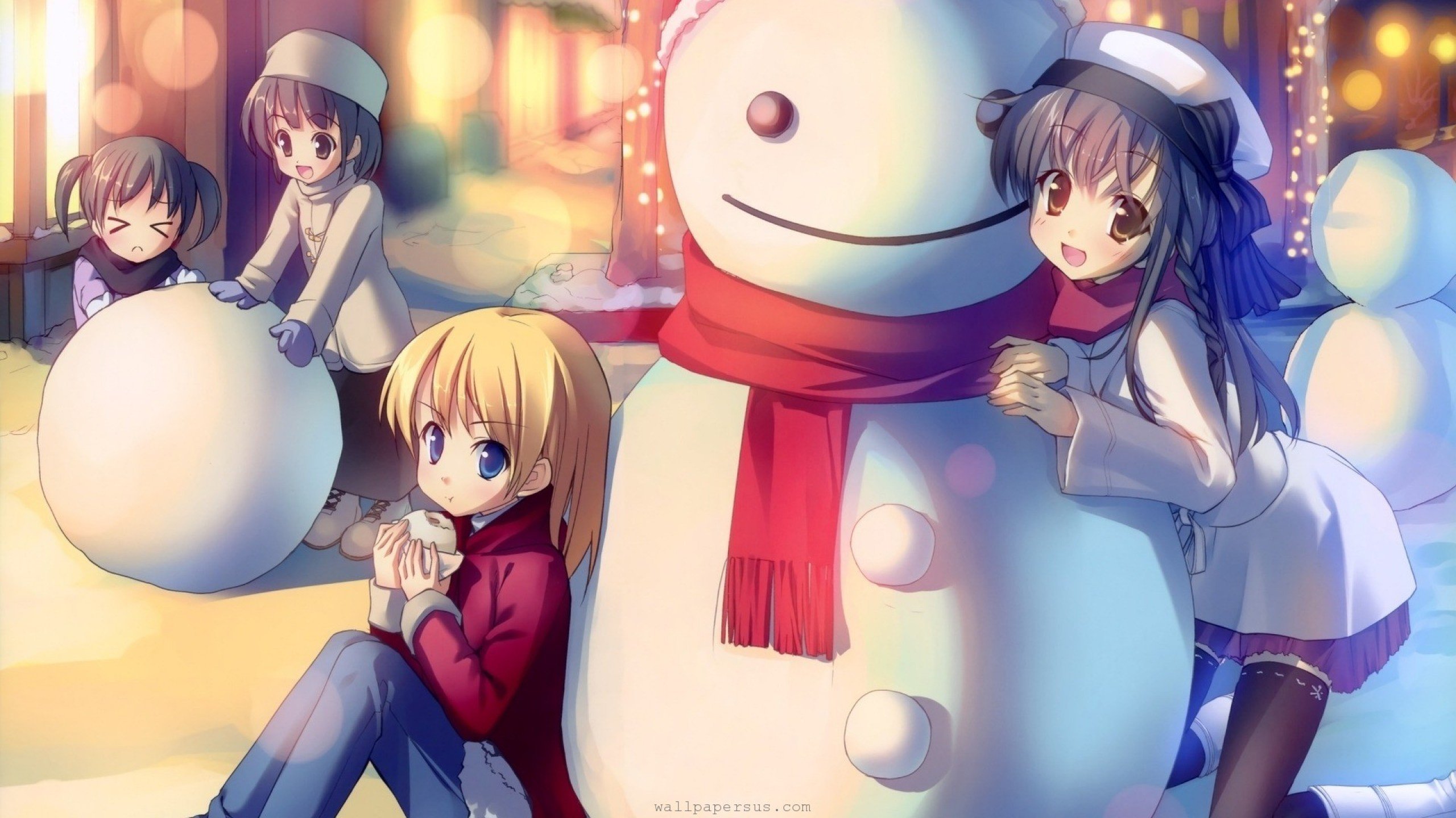 Anime Christmas Wallpapers HD Free download  PixelsTalkNet