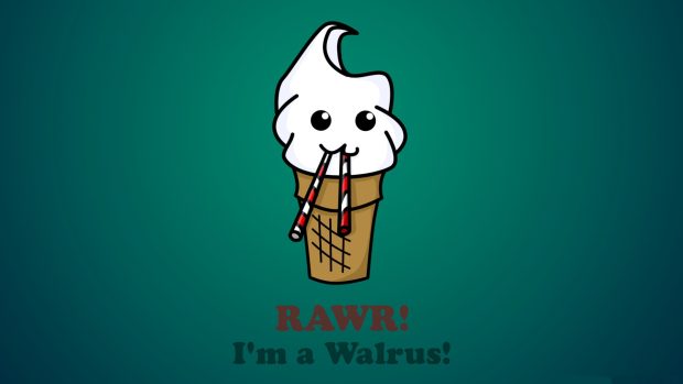 Cute Ice Cream Image.