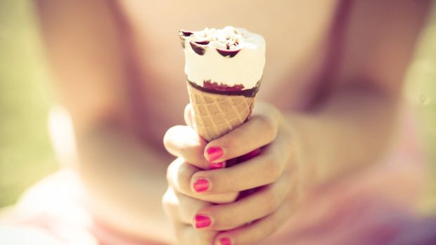 Cute Ice Cream Wallpaper HD.