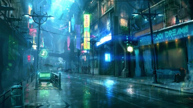 Cyberpunk Wallpaper.