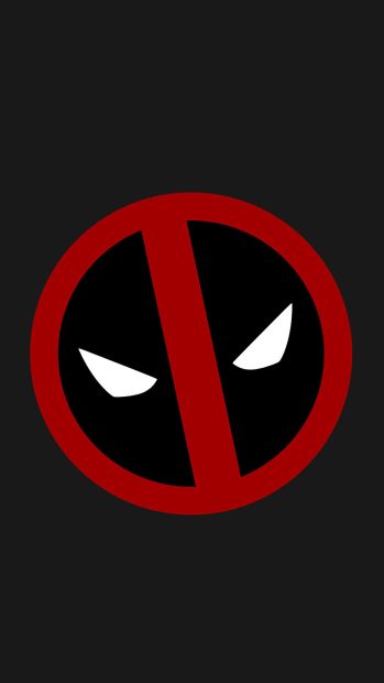 Deadpool Logo Wallpaper Android 1080x1920.