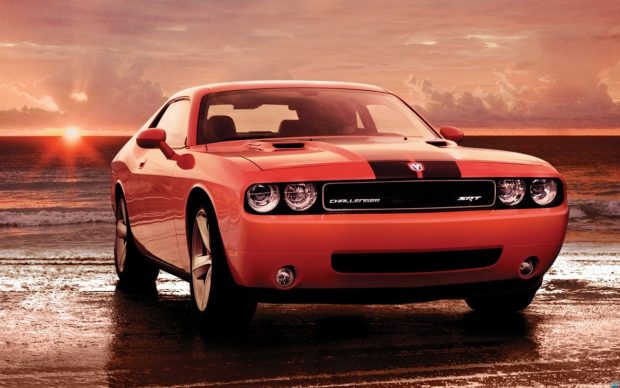 Dodge Challenger HD Background.