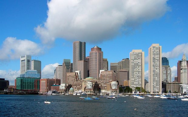 Download Boston Skyline Wallpaper Free.