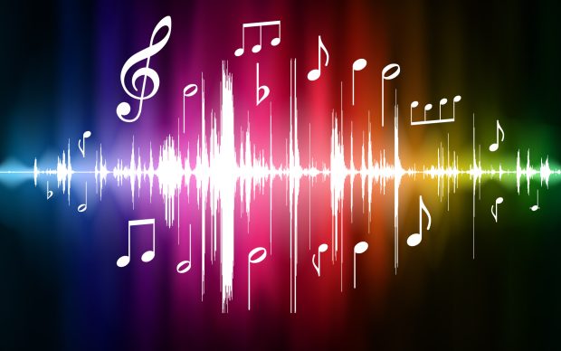 Download Free Music Note Background.