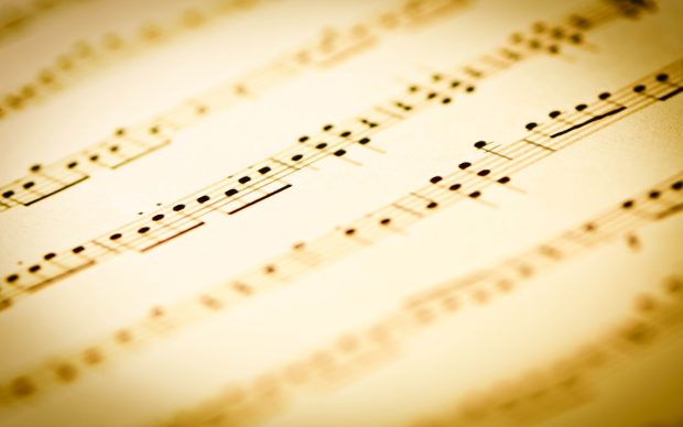 Download Free Music Note Wallpaper.