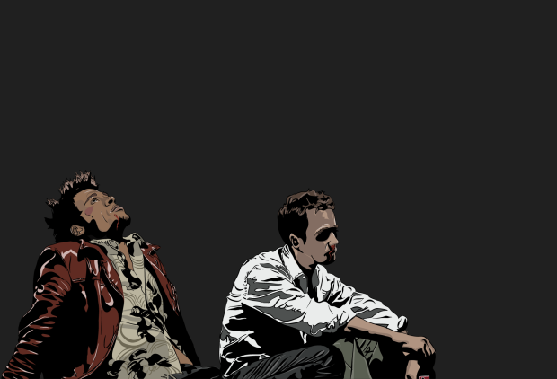 Fight Club Movie Desktop Wallpaper.