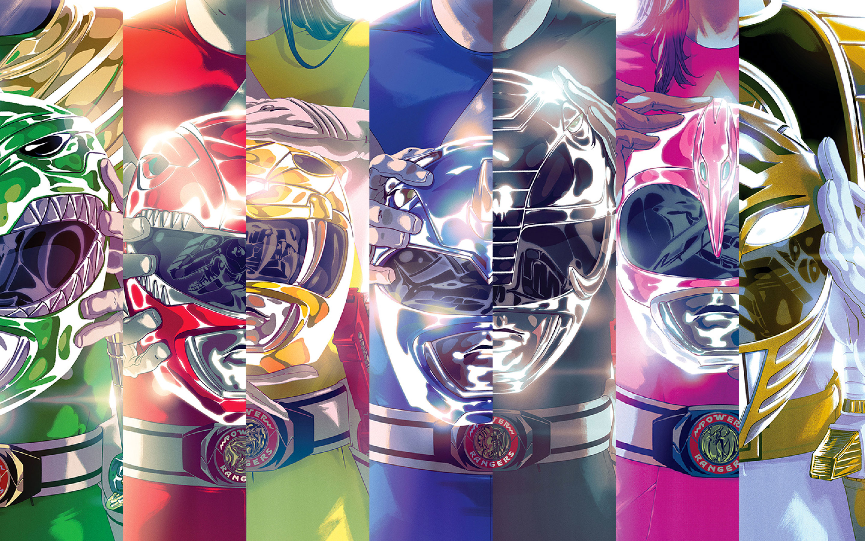 Power rangers comic books