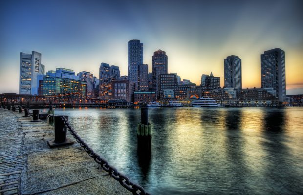 FreeBoston Skyline Wallpaper Download.