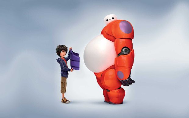 Funny Animation Movie Big Hero 6 HD Wallpaper.