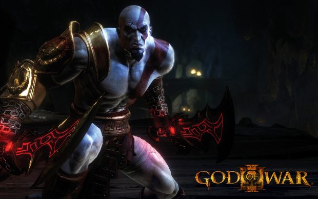 God Of War 3 Background.
