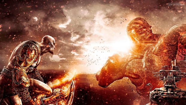 God Of War 3 Backgrounds.