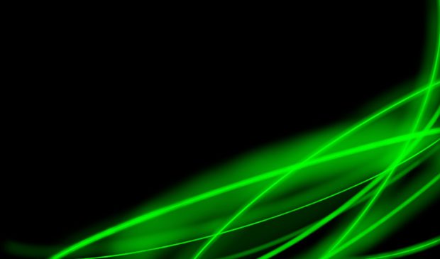 Green Neon HD Background.