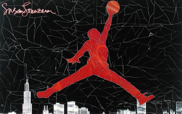 HD Air Jordan Logo Wallpaper.