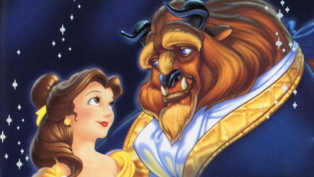 HD Beauty And The Beast Background.