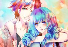 HD Cute Anime Couple Picture.