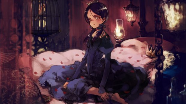 HD Gothic Anime Background.