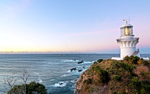 HD Lighthouse Background.