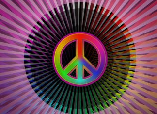 HD Peace Sign Wallpaper.