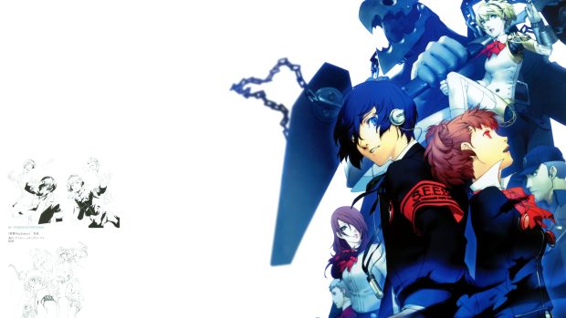 HD Persona 3 Fes Backgrounds.