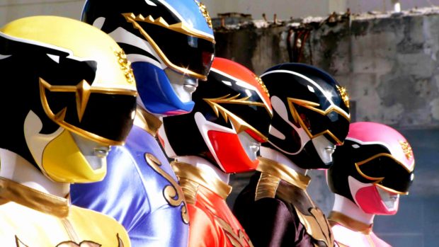 HD Power Rangers Background.