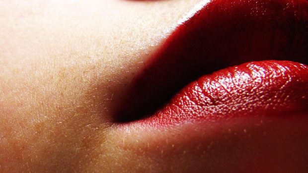 HD Red Lips Pictures.