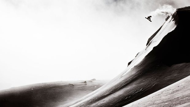HD Snowboarding Image.