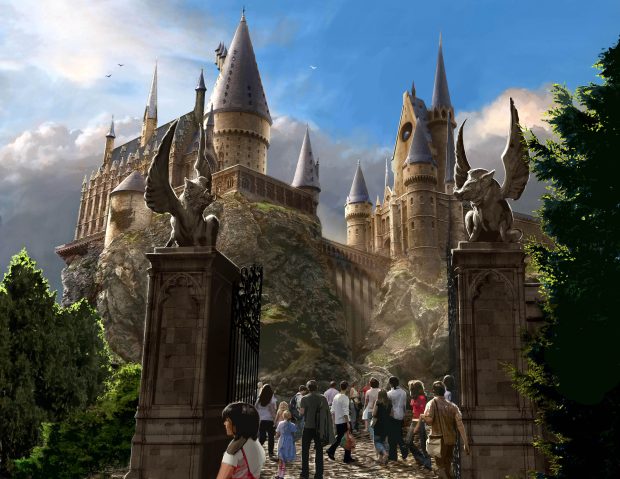 Hogwarts Castle Image.