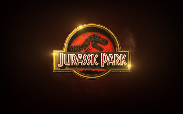 Jurassic Park Logo HD Wallpaper.