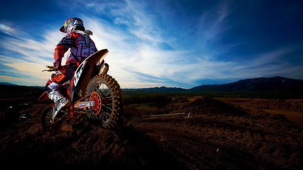 Motocross Ktm Background HD.