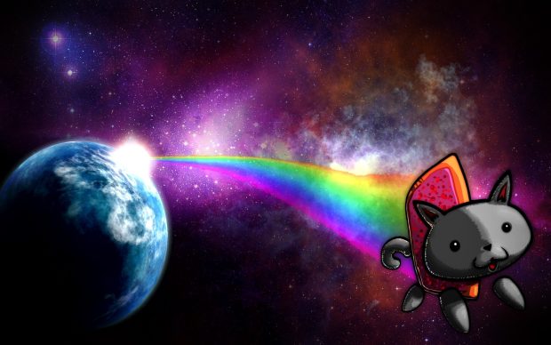 Nyan Cat Background.